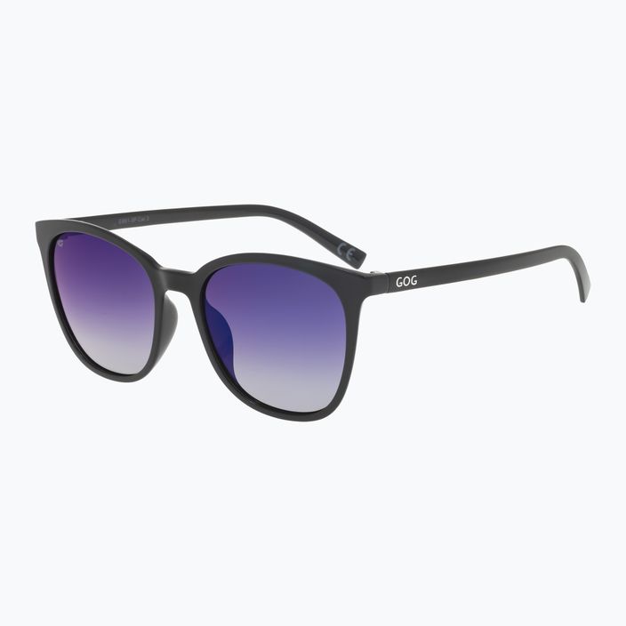 GOG Lao fashion black / blue mirror women's sunglasses E851-3P 6
