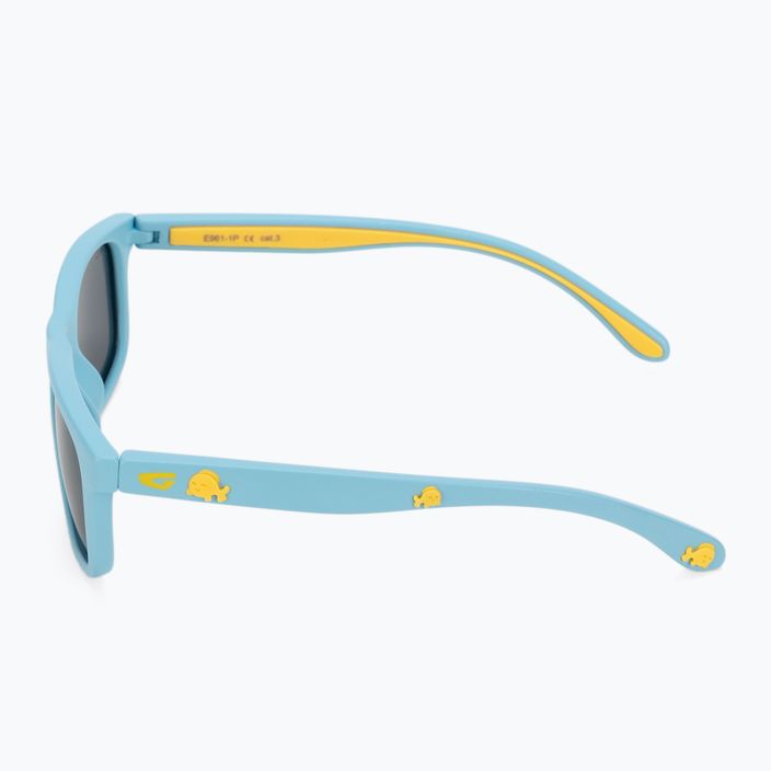 GOG Alice junior matt blue / yellow / smoke E961-1P children's sunglasses 4