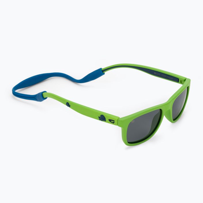 GOG Alice junior matt neon green / blue / smoke E961-2P children's sunglasses 5