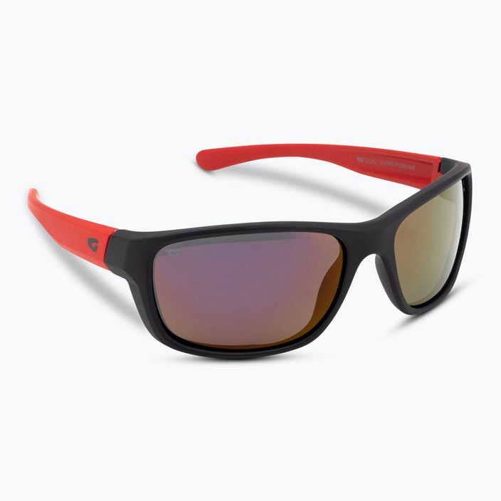 GOG Jazz matt black/red/red mirror children's sunglasses 2