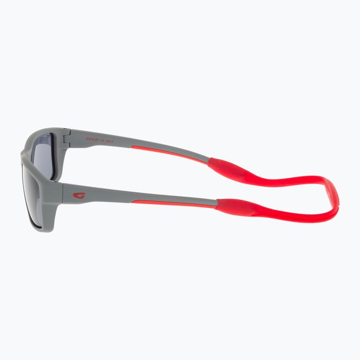 GOG Willie matt grey/red/smoke children's sunglasses 6