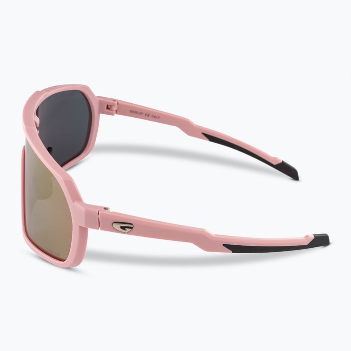 GOG Okeanos matt dusty pink/black/polychromatic pink sunglasses 4