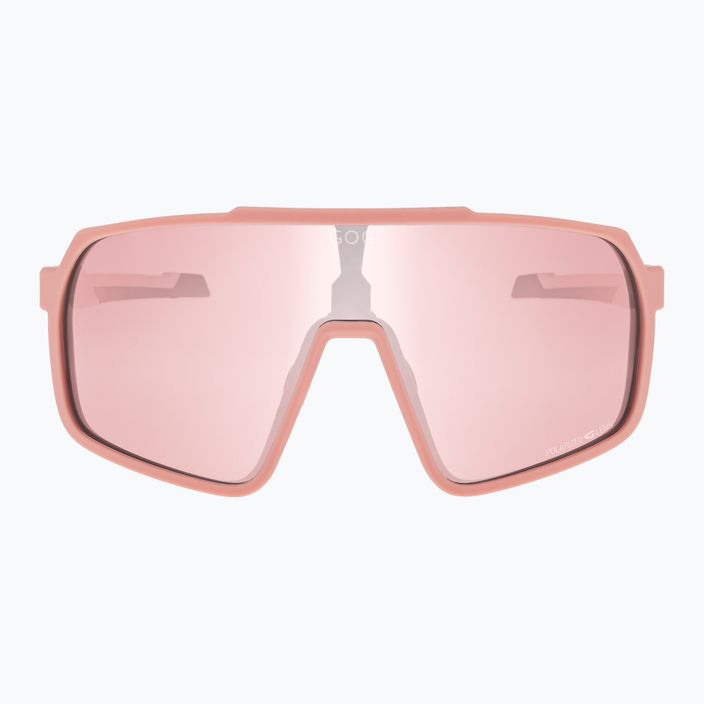 GOG Okeanos matt dusty pink/black/polychromatic pink sunglasses 6