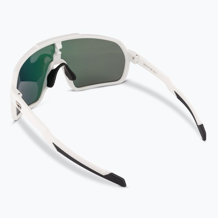 GOG Okeanos matt white/black/polychromatic purple-green sunglasses 2