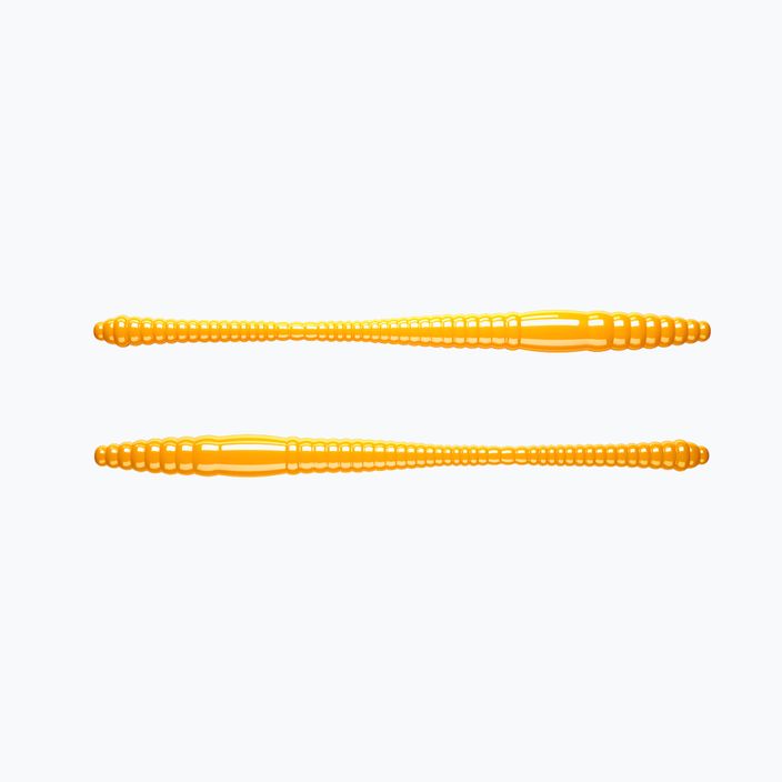 Libra Lures Dying Worm Ser dark yellow DYINGWORMS70 rubber lure