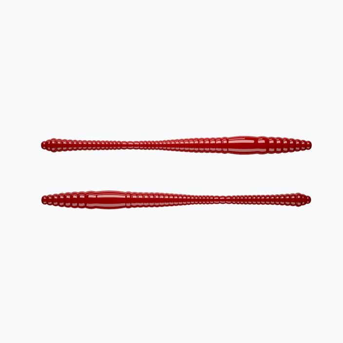 Libra Lures Dying Worm cheese red DYINGWORMS70 rubber lure