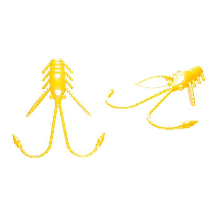 Libra Lures Pro Nymph Krill rubber lure 15 pcs. yellow PRONYMPHK18 2
