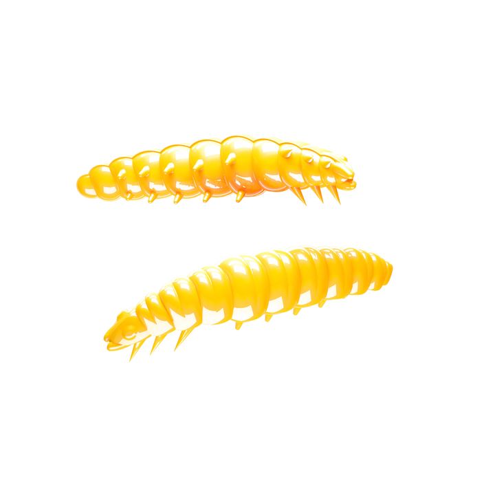 Libra Lures Larva Krill yellow rubber lure LARVAK35 2