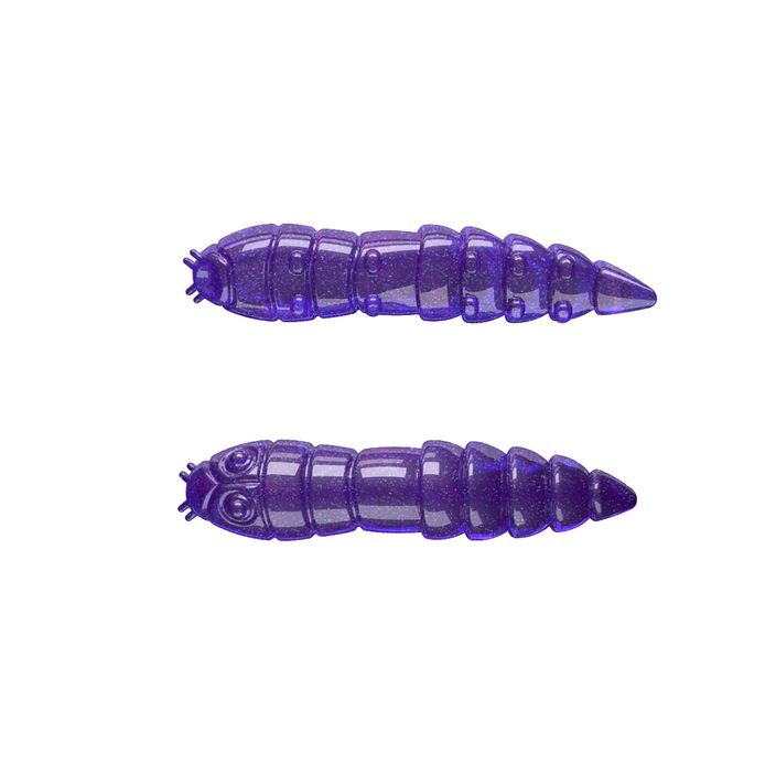Libra Lures rubber lure Kukolka Krill purple with glitter KUKOLKAK27 2