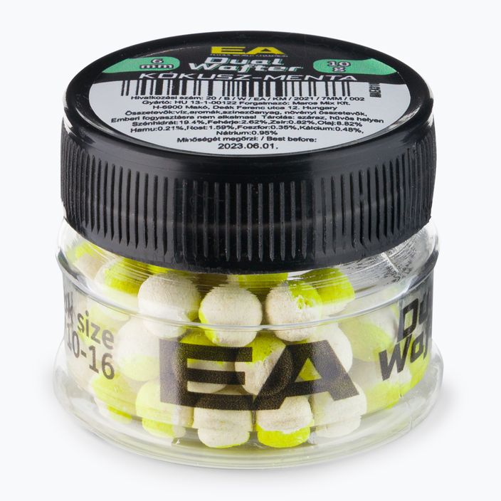 Maros EA Dual Wafter Coco-Menta yellow and white ball bait MAEA310