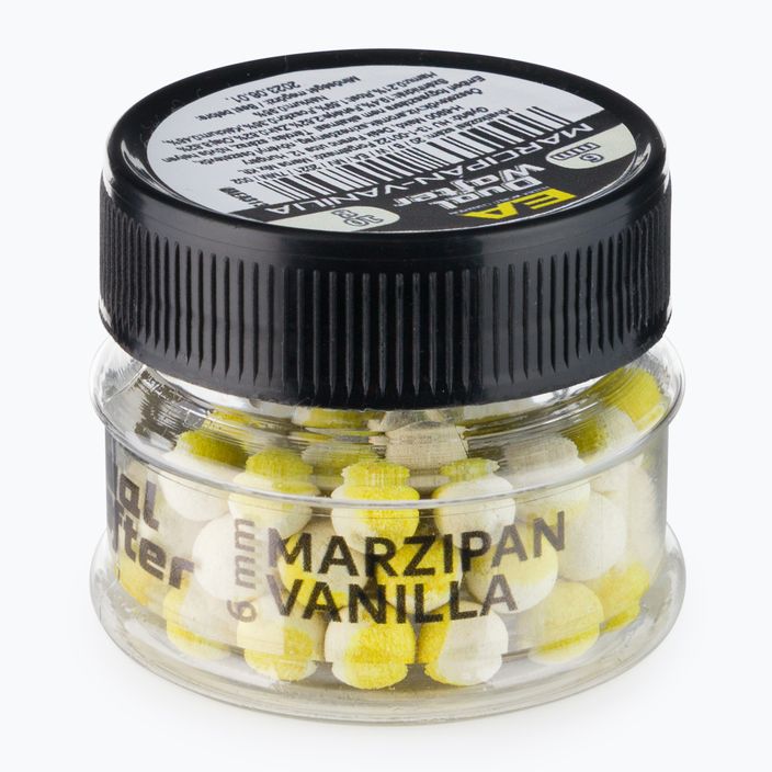 Maros EA Dual Wafter Marzipan-Vanilla yellow and white ball bait MAEA313 2