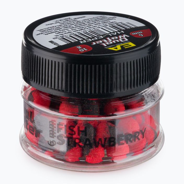 Maros EA Dual Wafter Fish-Strawberry red-black ball bait MAEA314 2
