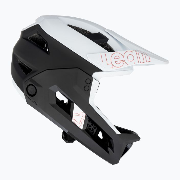 Leatt MTB Enduro 3.0 V23 bike helmet black and white 1023014751 4
