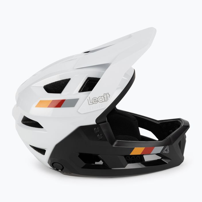 Leatt MTB Enduro 2.0 bike helmet V23 white and black 1023014952 3