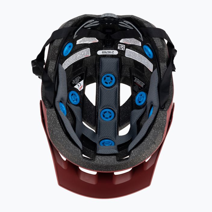Leatt MTB AllMtn 1.0 V23 bike helmet red 1023015752 5