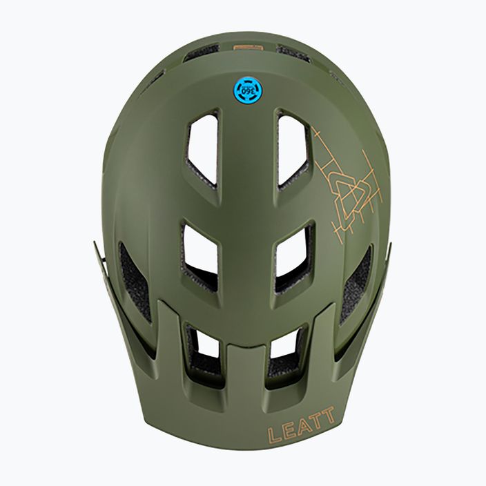 Leatt MTB bike helmet AllMtn 1.0 V23 green 1023015801 10