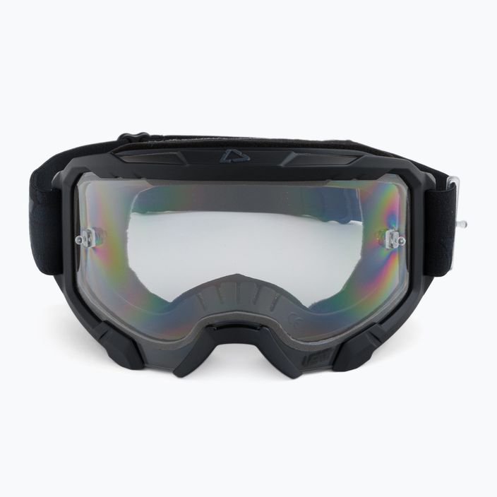 Leatt Velocity 4.5 stealth / clear cycling goggles 8023020470 2