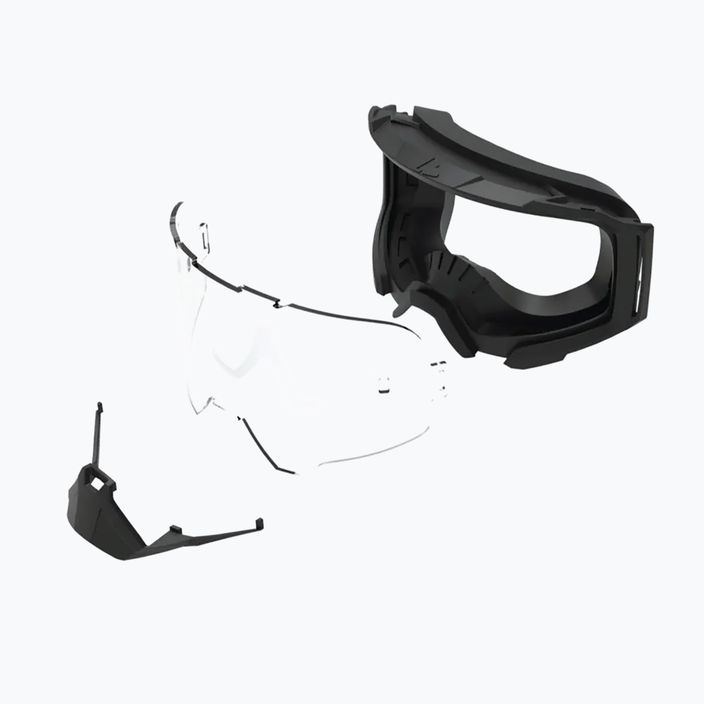 Leatt Velocity 4.5 black/light grey cycling goggles 3