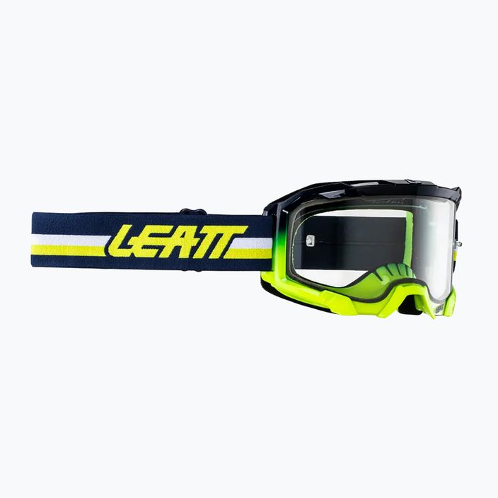 Leatt Velocity 4.5 blue/clear cycling goggles