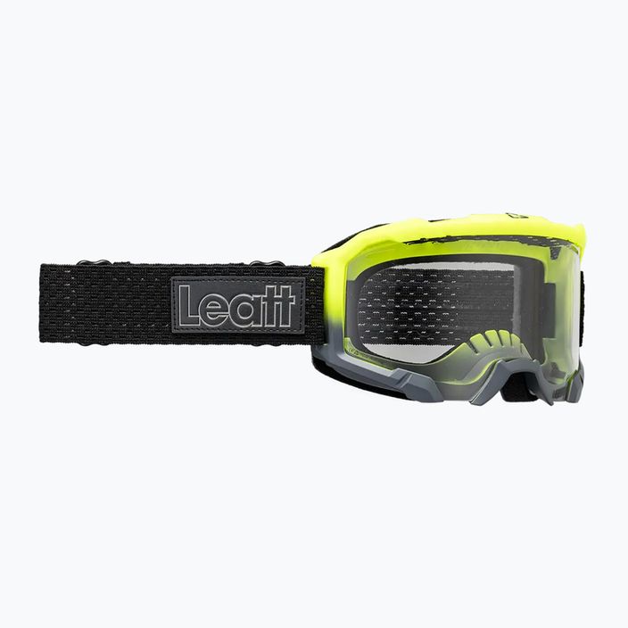 Leatt Velocity 4.0 MTB bike goggles lime/clear