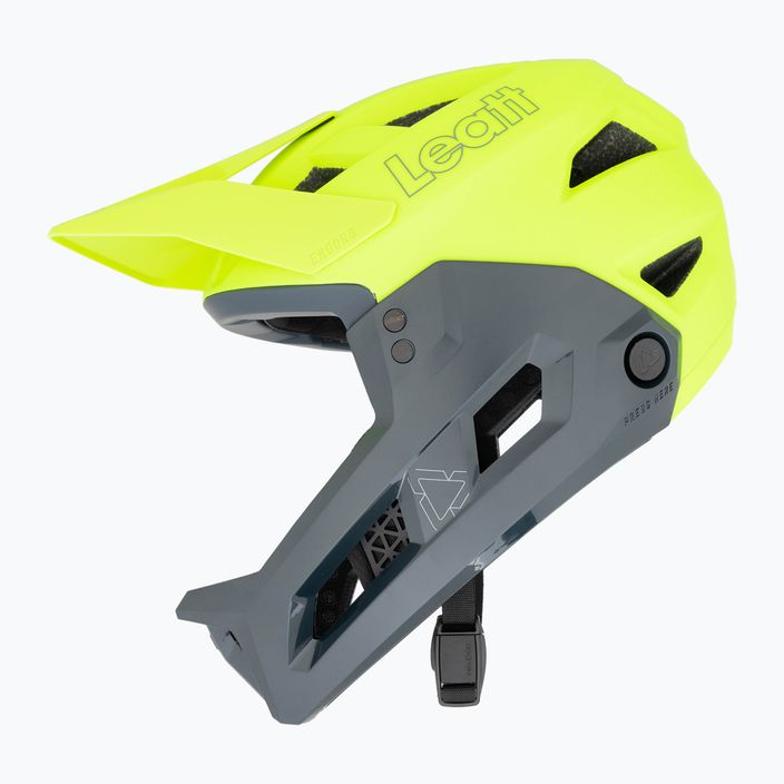 Leatt MTB Enduro 2.0 V24 lime bike helmet 4