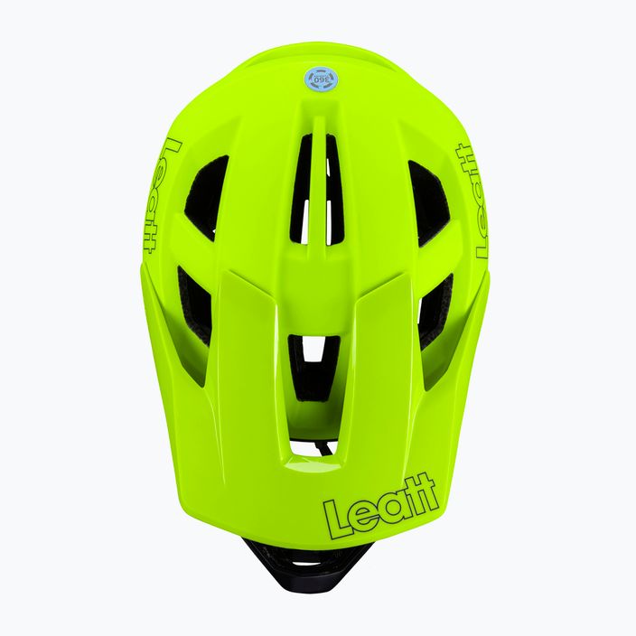 Leatt MTB Enduro 2.0 V24 lime bike helmet 9