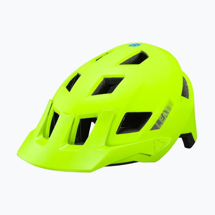 Leatt MTB AllMtn 1.0 V24 lime bike helmet 8