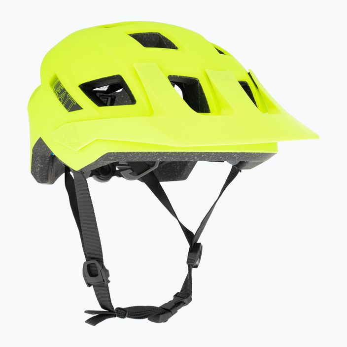 Leatt MTB AllMtn 1.0 V24 lime bike helmet