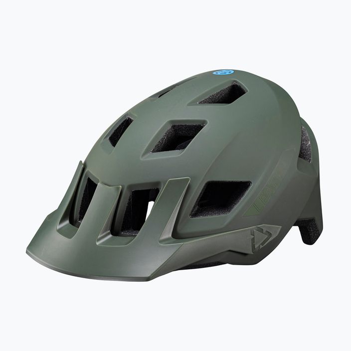 Leatt MTB AllMtn 1.0 V24 spinach bike helmet 8