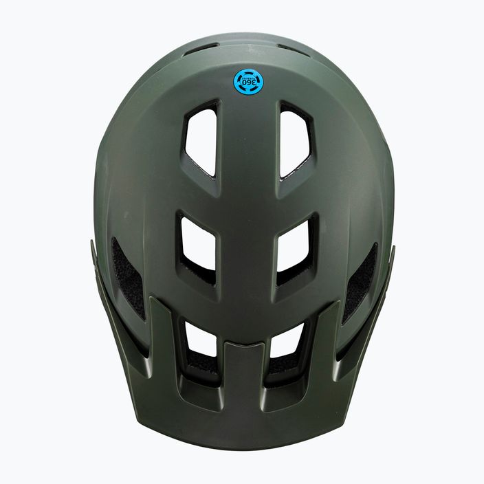 Leatt MTB AllMtn 1.0 V24 spinach bike helmet 10