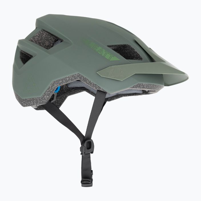 Leatt MTB AllMtn 1.0 V24 spinach bike helmet 3