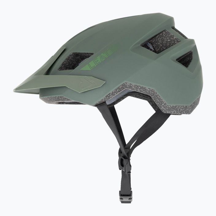 Leatt MTB AllMtn 1.0 V24 spinach bike helmet 4