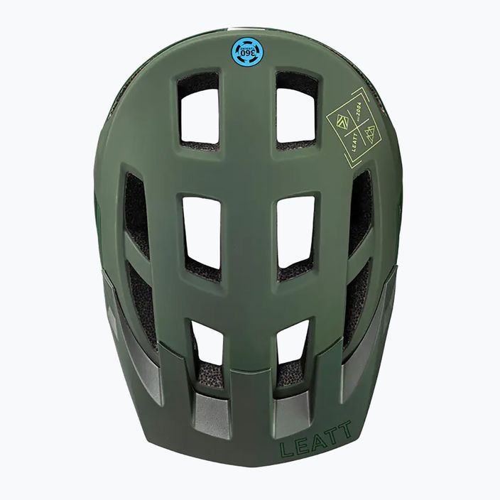 Leatt MTB Trail 2.0 V24 spinach bike helmet 8