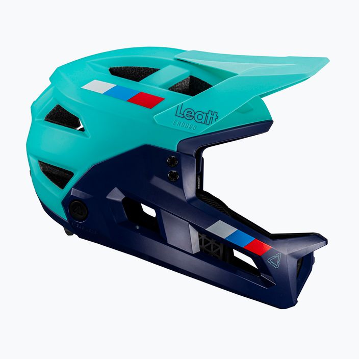 Leatt MTB Enduro 2.0 V24 Jr children's bike helmet aqua 2