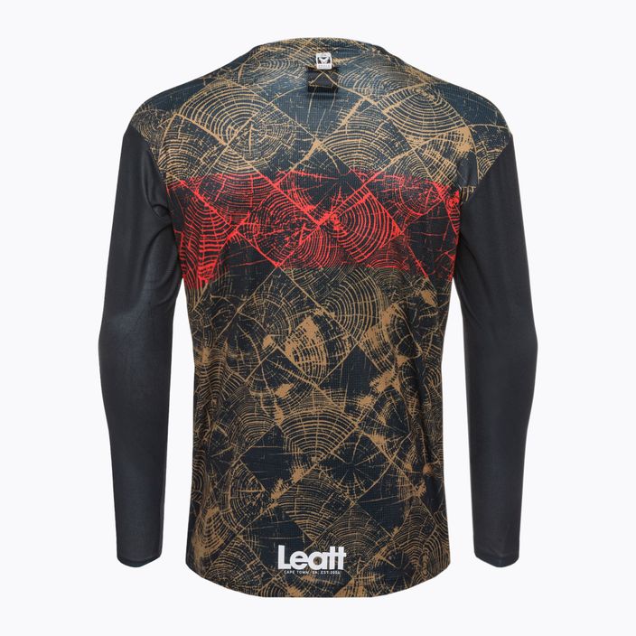 Leatt MTB Gravity 3.0 timber men's cycling longsleeve 8