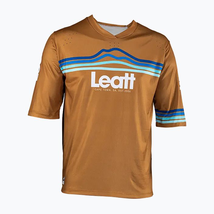 Men's Leatt MTB Enduro 3.0 peanut cycling jersey 3