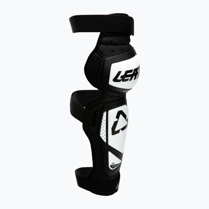 Leatt 3.0 EXT bicycle knee protectors black and white 5019210150