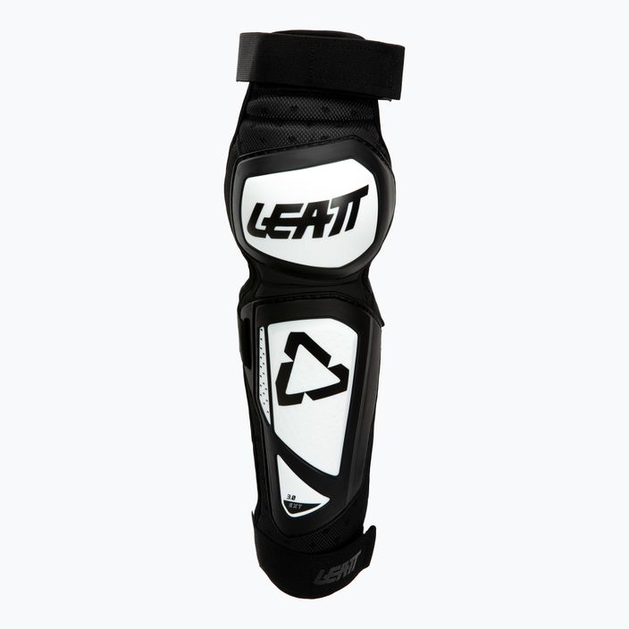 Leatt 3.0 EXT bicycle knee protectors black and white 5019210150 2