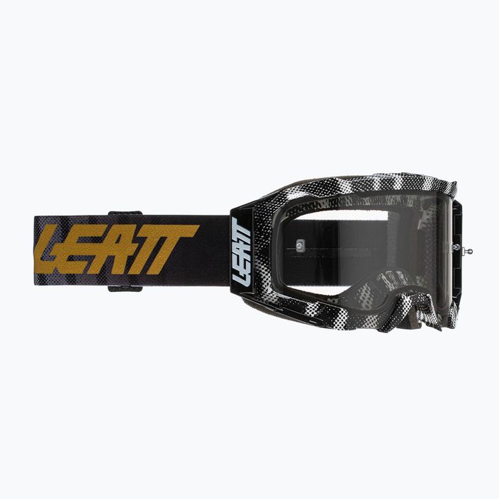 Leatt Velocity 5.5 zebra/light grey cycling goggles 8020001070