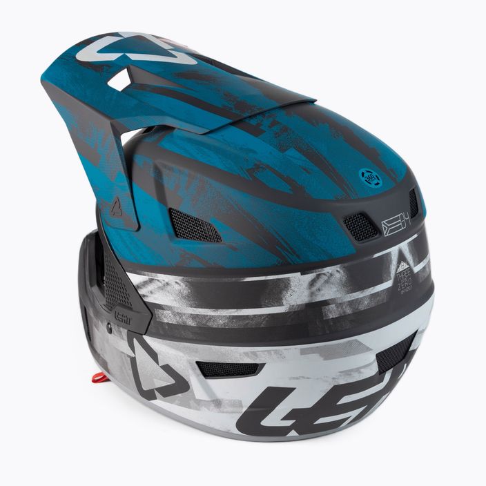 Leatt MTB 3.0 DH bike helmet V20.1 blue-grey 1020002341 4