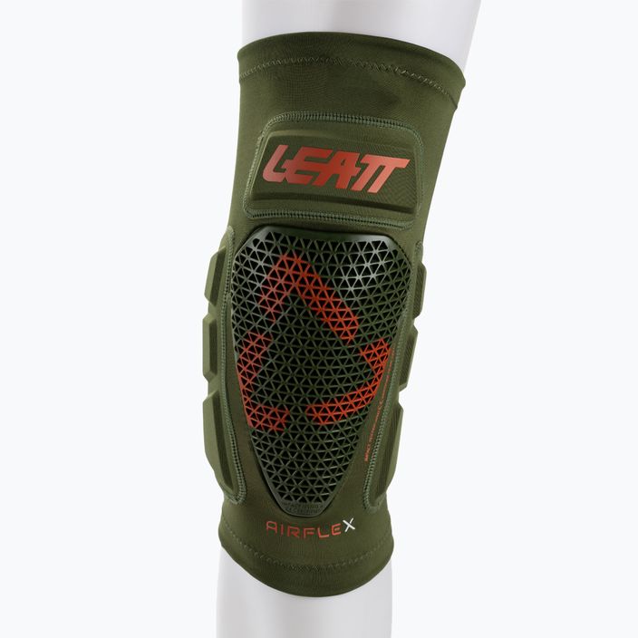 Leatt AirFlex Pro green bicycle knee protectors 5020004300 3