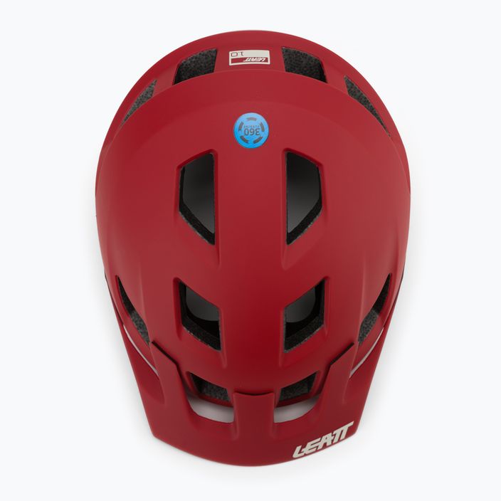 Leatt MTB 1.0 MTN bike helmet V21.1 red 1021000841 6