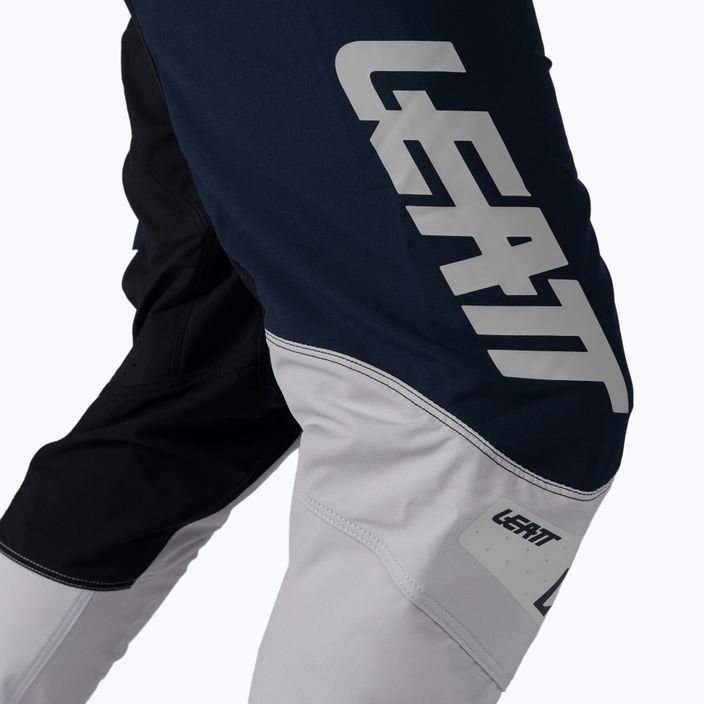 Leatt MTB 4.0 men's cycling trousers blue and white 5021110920 4