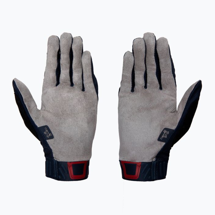 Leatt MTB 2.0 X-Flow men's cycling gloves navy blue 6021080280 2