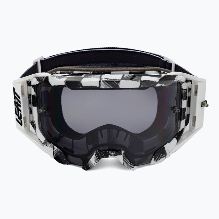 Leatt Velocity 5.5 checker/smoke cycling goggles 8022010350 2