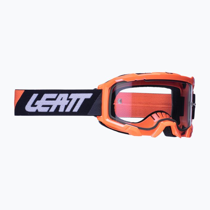 Leatt Velocity 4.5 neon orange / clear cycling goggles 8022010500 6