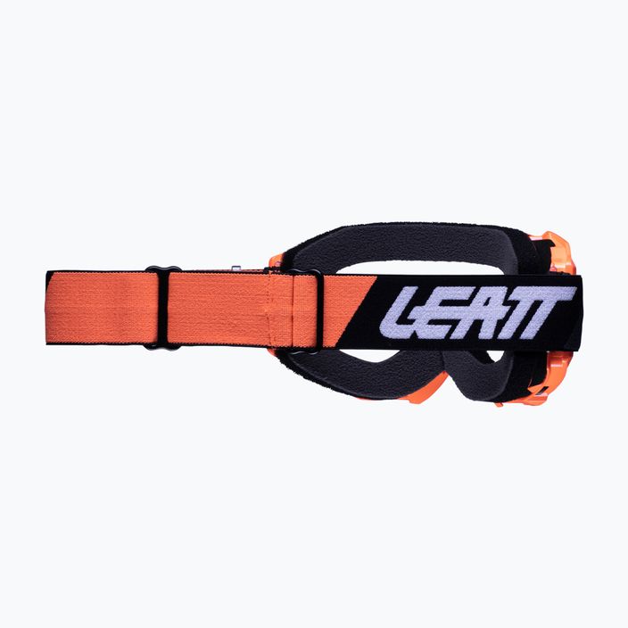 Leatt Velocity 4.5 neon orange / clear cycling goggles 8022010500 7