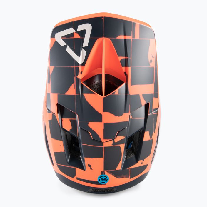 Leatt MTB 4.0 Gravity V22 bike helmet orange/black 1022070512 6