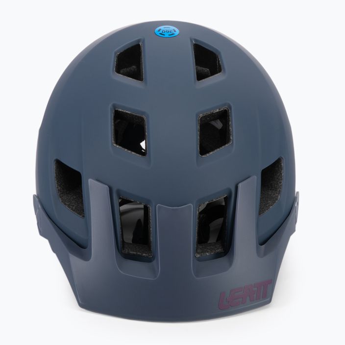Leatt MTB 1.0 Allmtn V22 bike helmet navy blue 1022070690 2