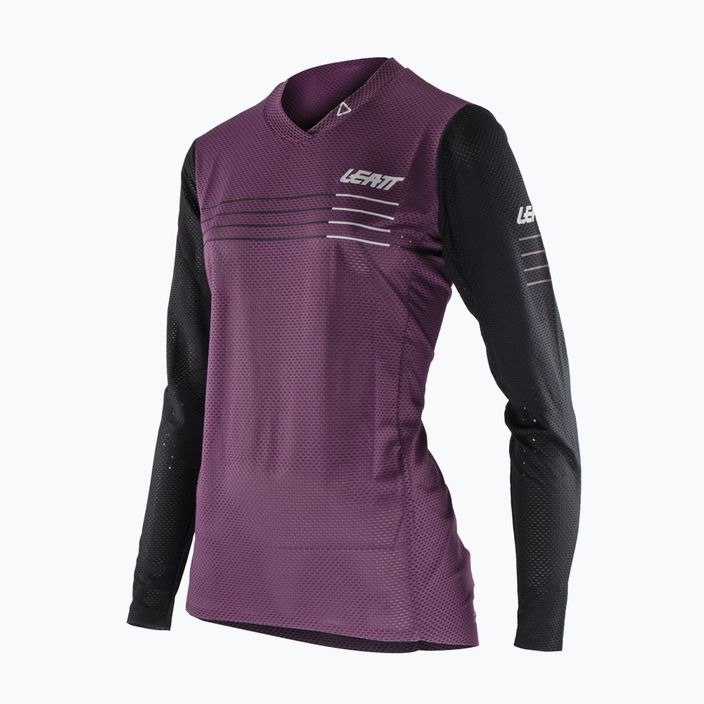 Leatt MTB Gravity 4.0 women's cycling jersey purple 5022080640 2